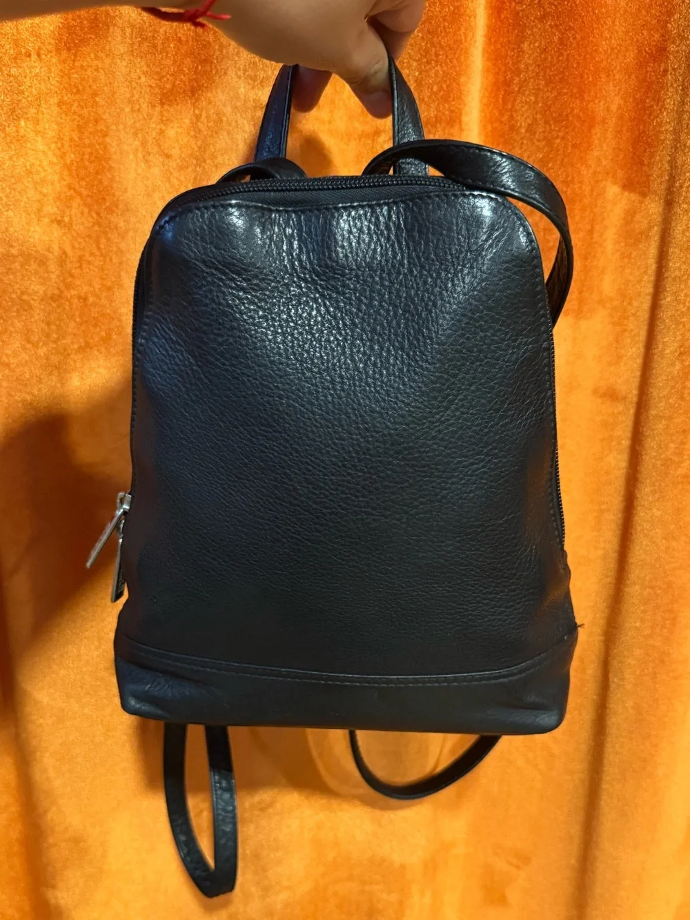Bass B.H Bass Leather Backpack